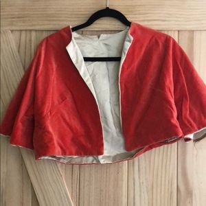 Velvet bolero jacket